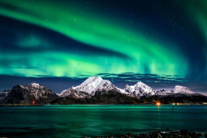 Sweden Norway Aurora